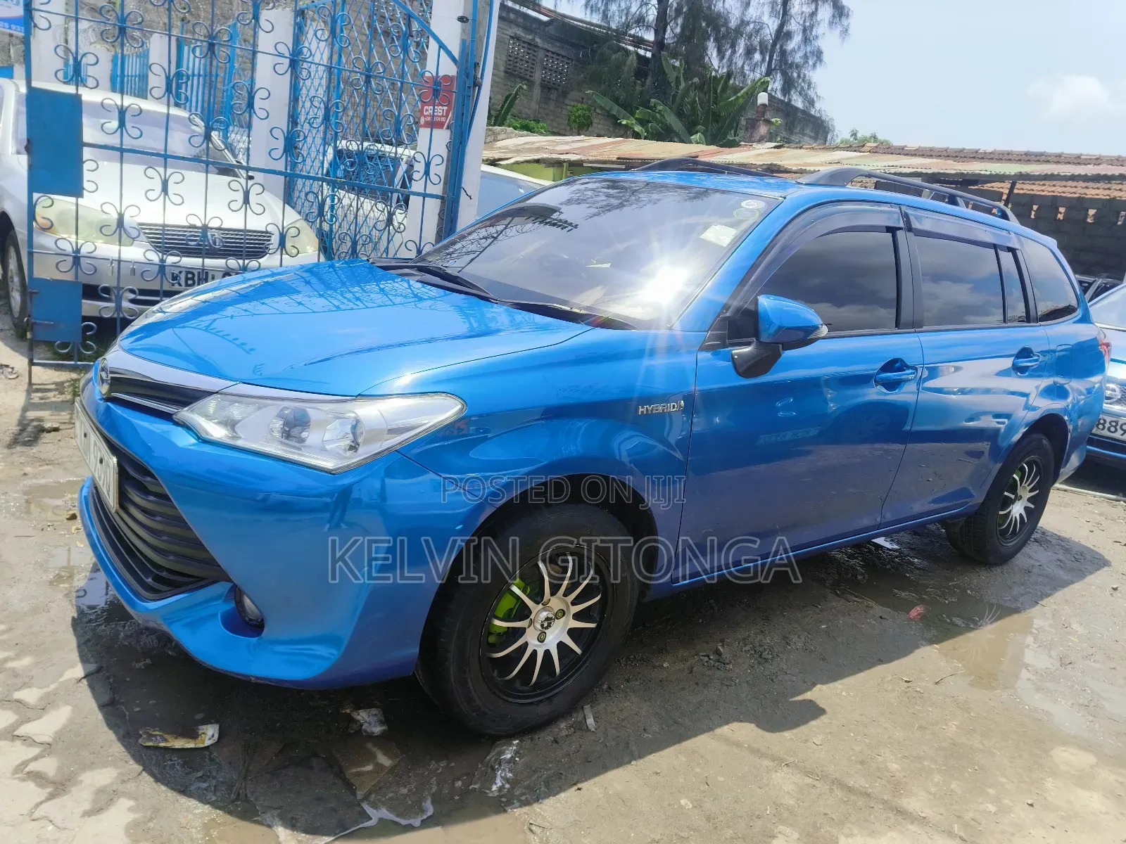 Toyota Corolla Fielder 2017 Blue