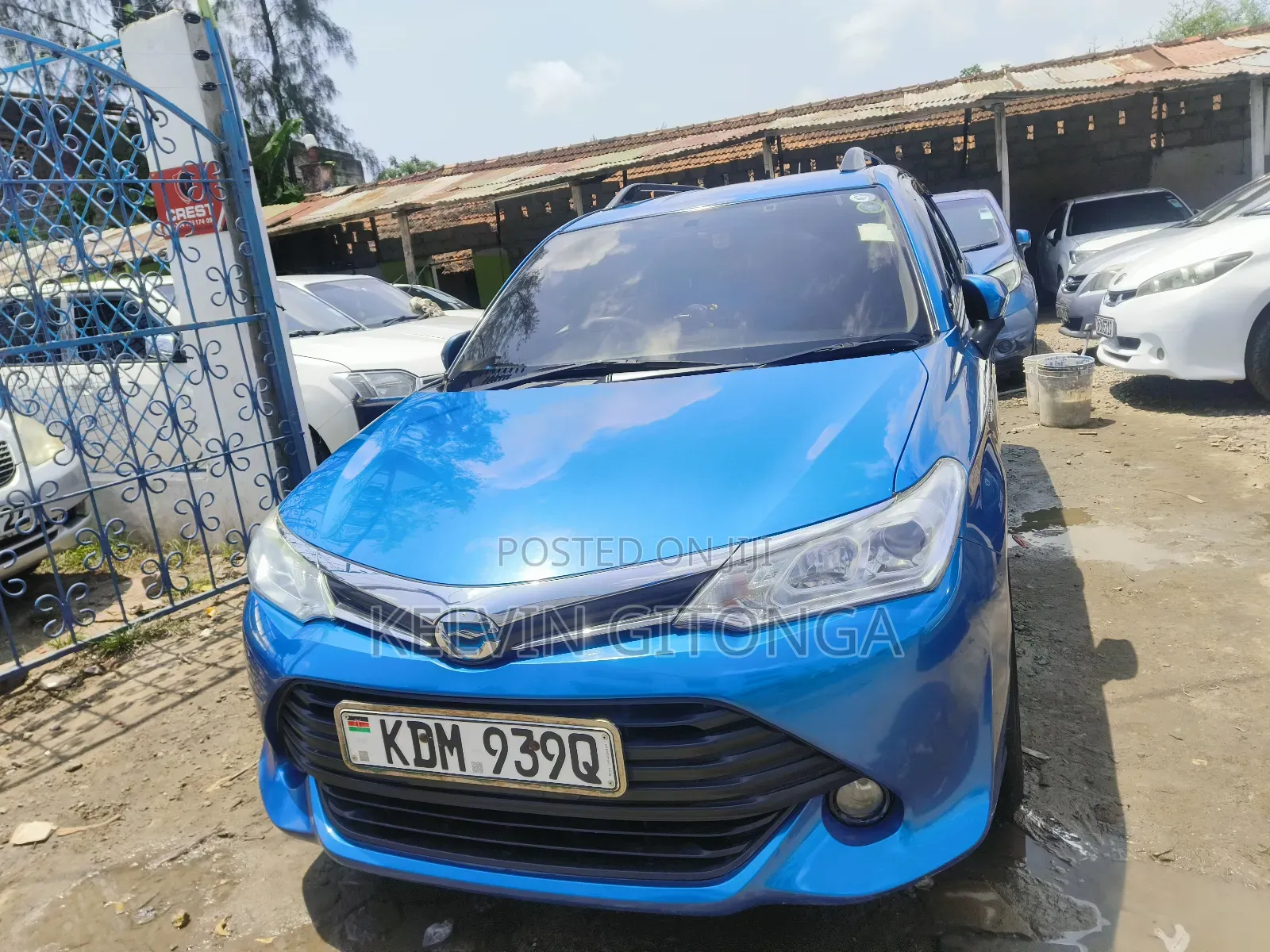 Toyota Corolla Fielder 2017 Blue