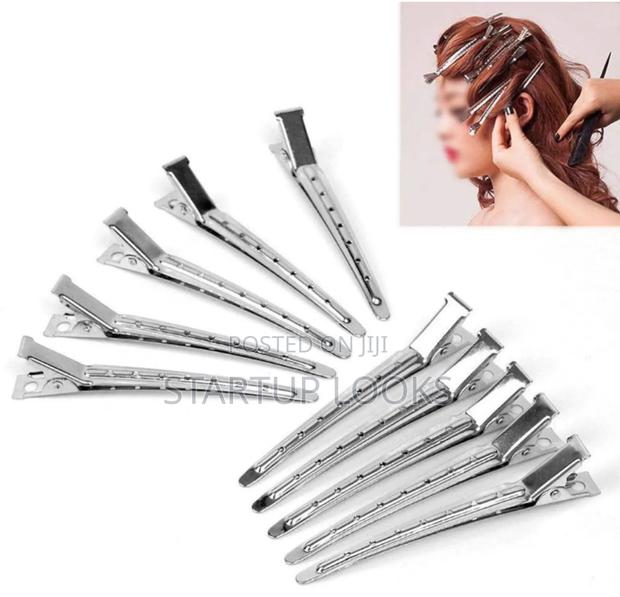 12pcs Metal Hair Styling Clips - thumbnail 3