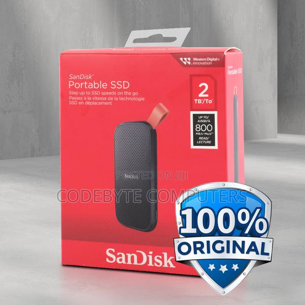 Sandisk 2tb E30 (800mbs) External SSD '! 2tb E30 SSD - main view