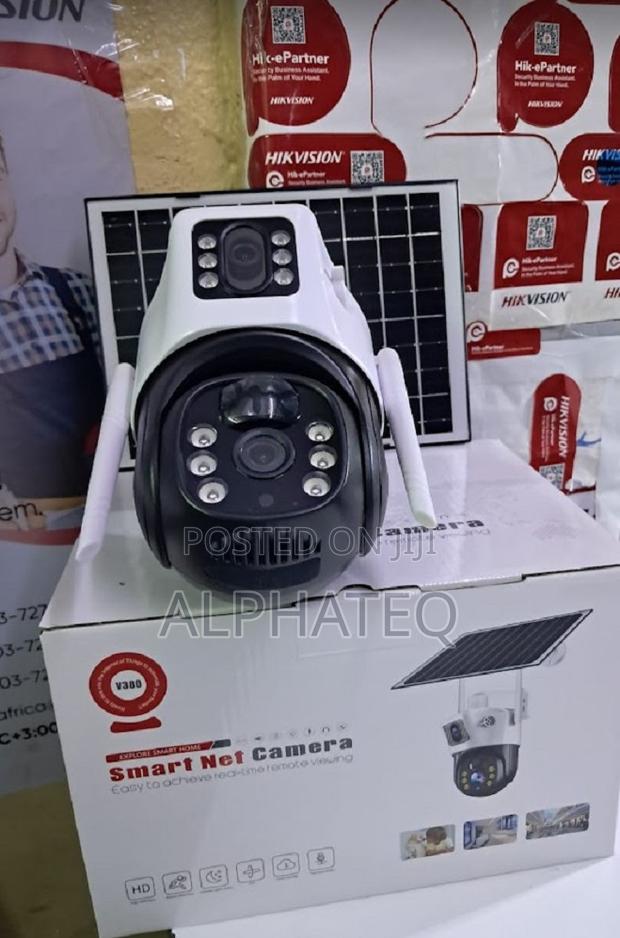 PTZ 4G Solar Powered CCTV Security Outdoor Solar Camera - main view