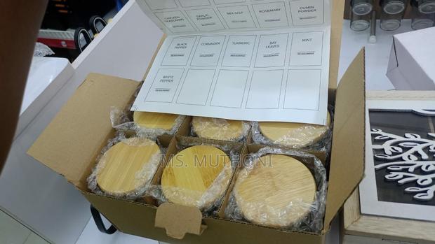 6pcs Spice High Borosilicate Jars - thumbnail 3