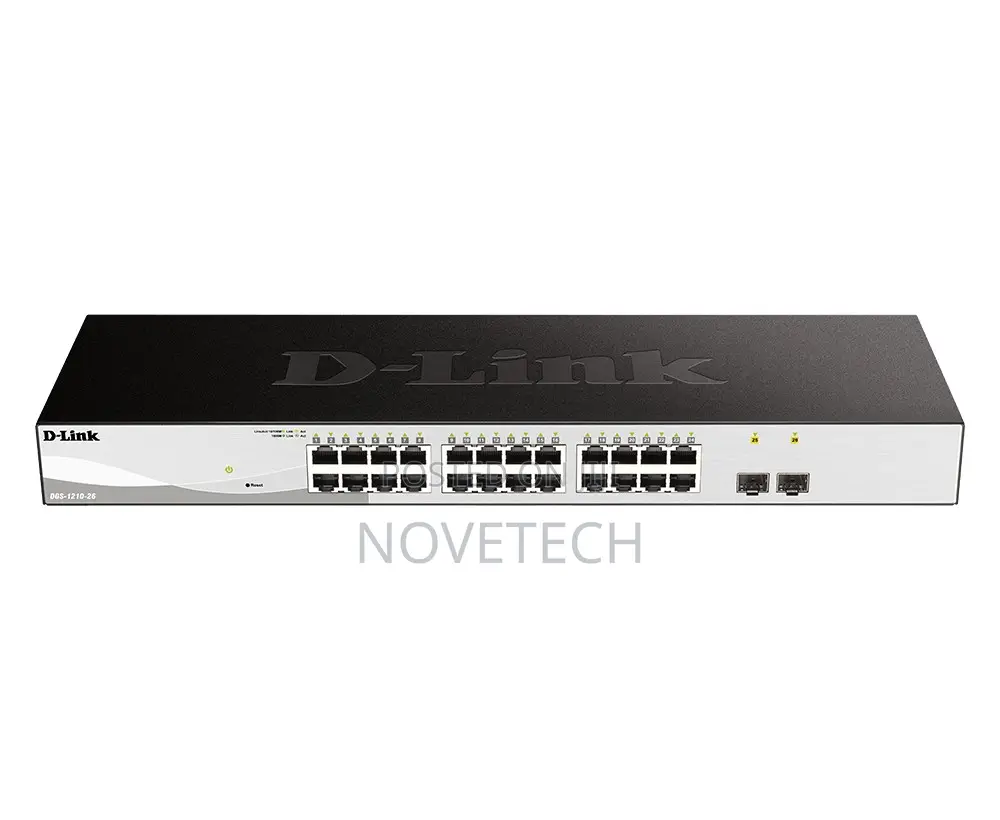 D-Link DGS-F1210-26PS-E - 24 Port Managed Gigabit Switch