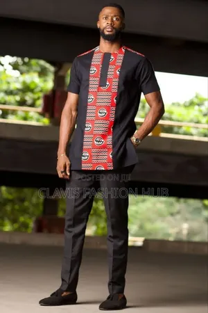 Short Sleeves Ankara Men Shirts Await You!