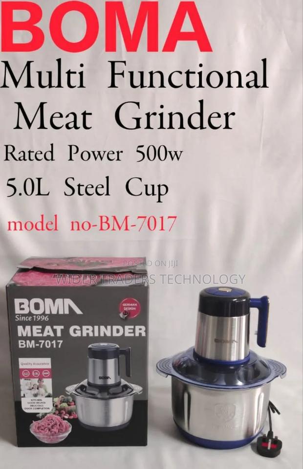 Boma ' Range of Appliances Food Chopper Bm 7017 With 5ltr