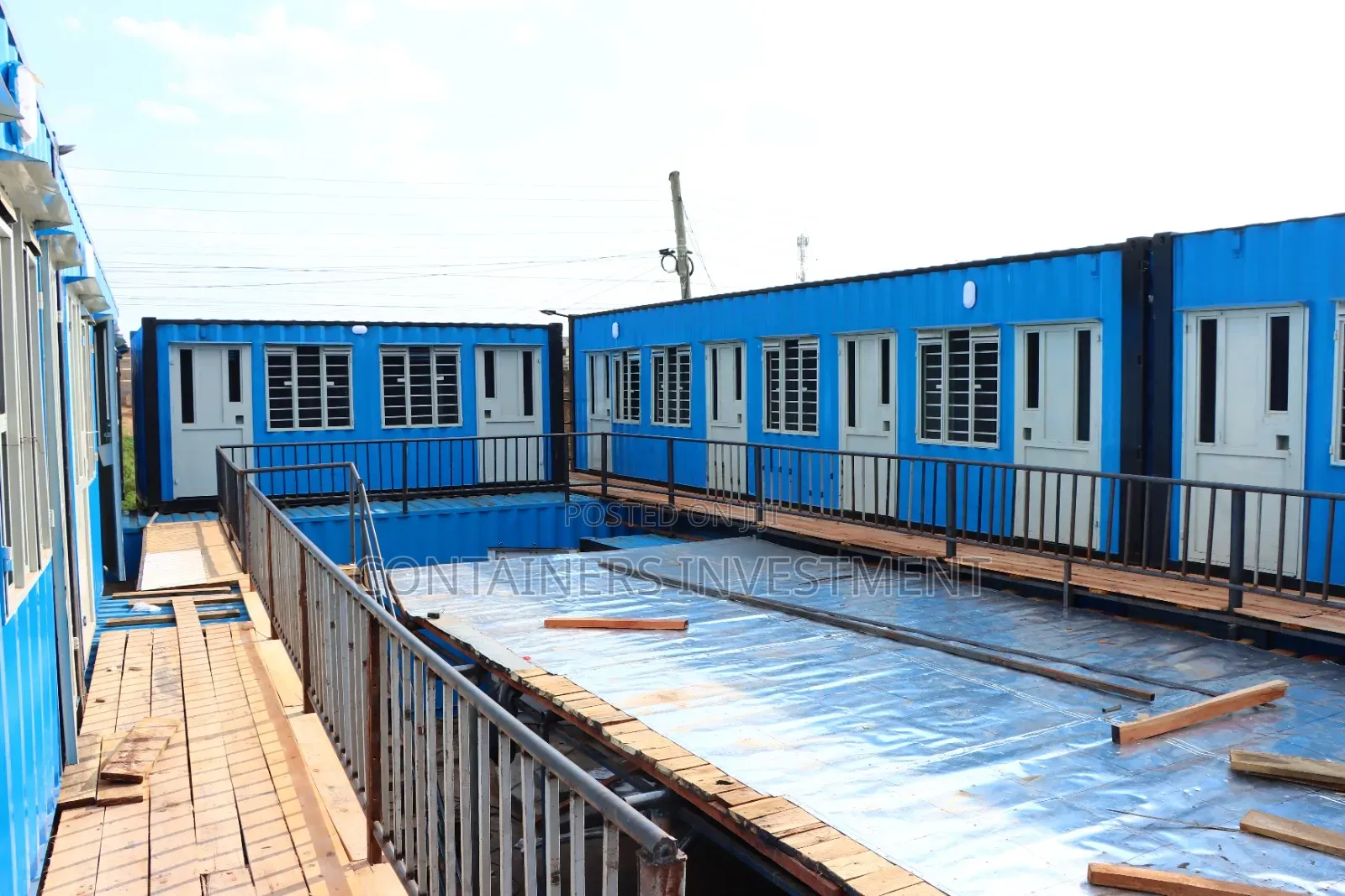 Shipping Container Mall Ongoing at Thika-