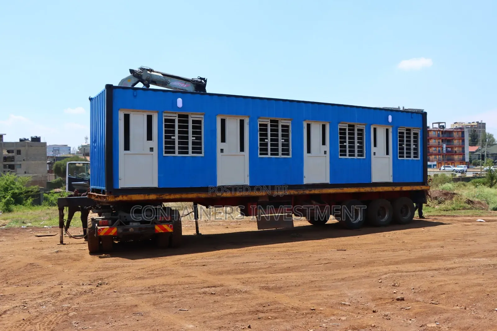 Shipping Container Mall Ongoing at Thika-