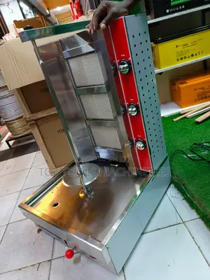 Premier Commercial Gas Shawarma 3 Burner