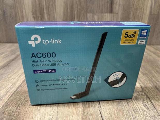 Tp-Link Archer T2U USB Wifi Adapter for Desktop PC, AC600