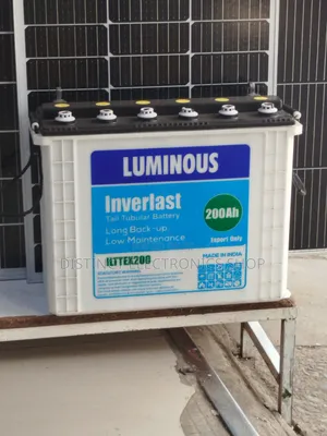 Luminous Solar Battery