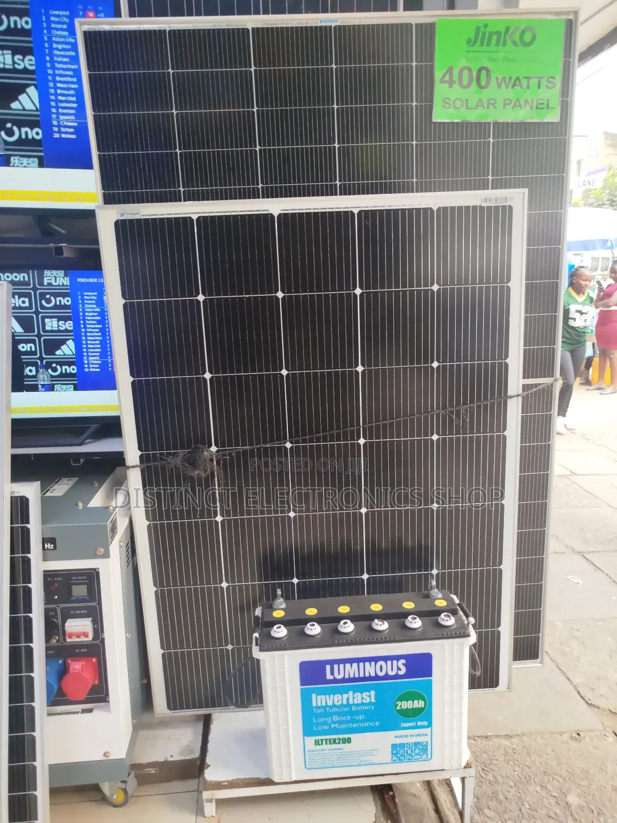 400watts Complete Solarkit