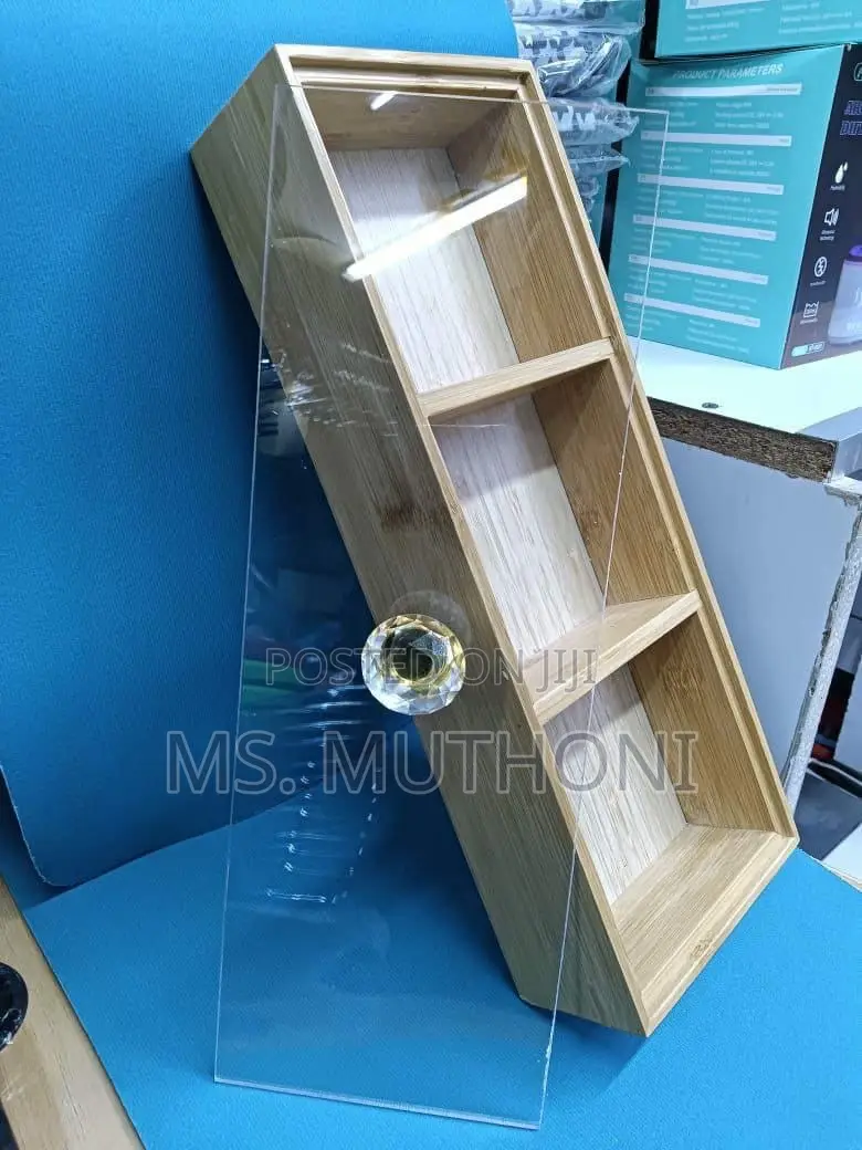 3 Slot Wooden Tea Bag / Candy Organizer