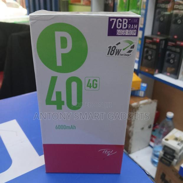 New Itel P40 64 GB Black - thumbnail 3