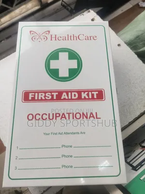 First Aid Kit Occupational Metallic