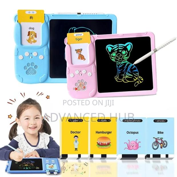 Writting Pad With a Card Reader.Rechargeable Educational Toy - thumbnail 4