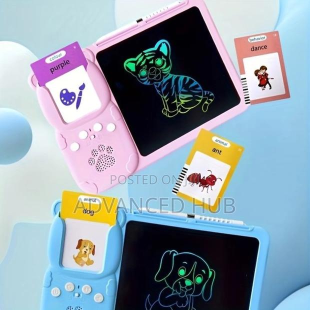 Writting Pad With a Card Reader.Rechargeable Educational Toy - main view