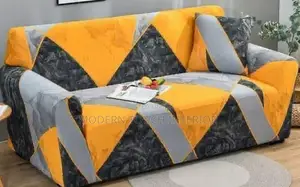 Priinted Sofa Cover + Free Pillow Case Cover