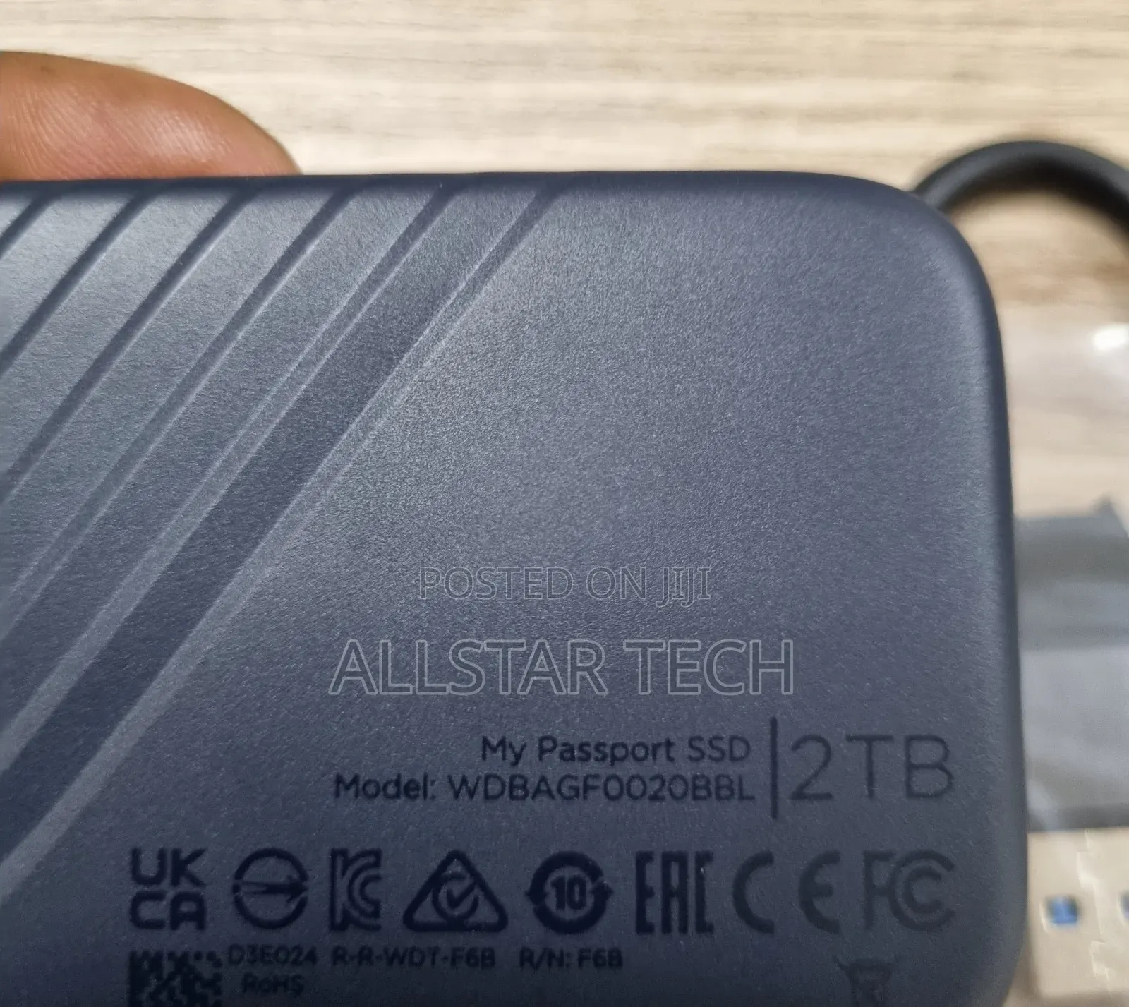 WD 2TB My Passport SSD USB 3.2 Gen 2 Type-C Portable SSD