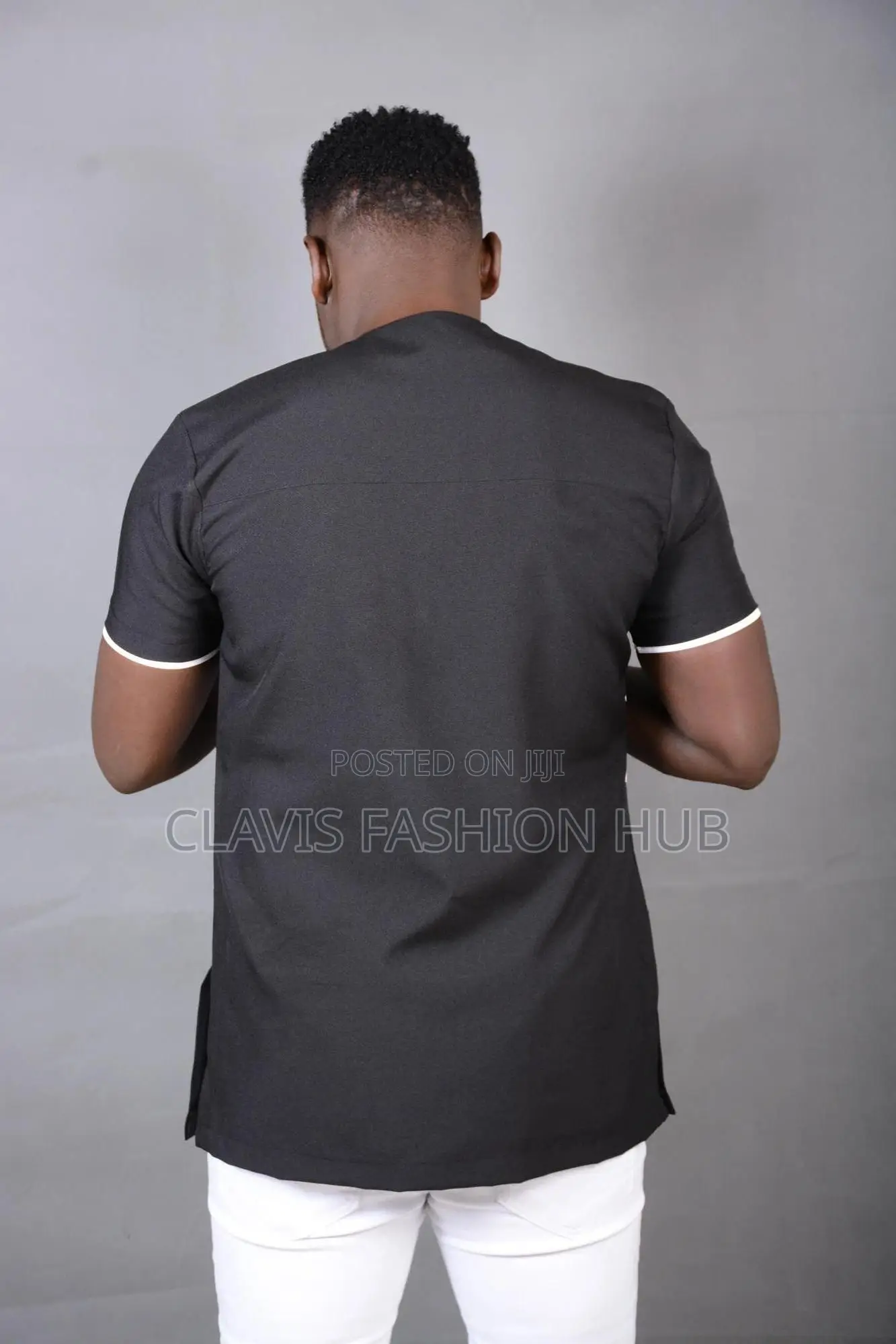 Black and White Shirt Trouser for Men