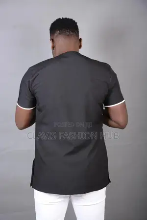 Black and White Shirt Trouser for Men