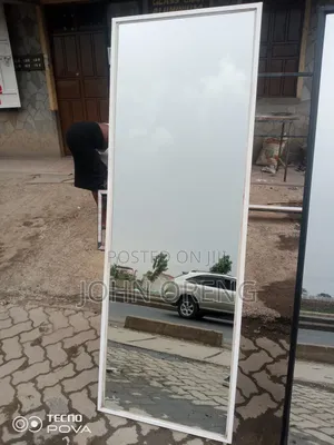 White Metallic Mirror