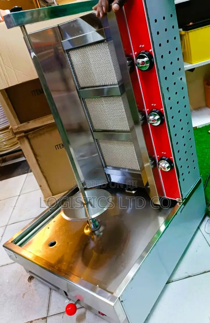 Premier Commercial Gas Shawarma 3 Burner