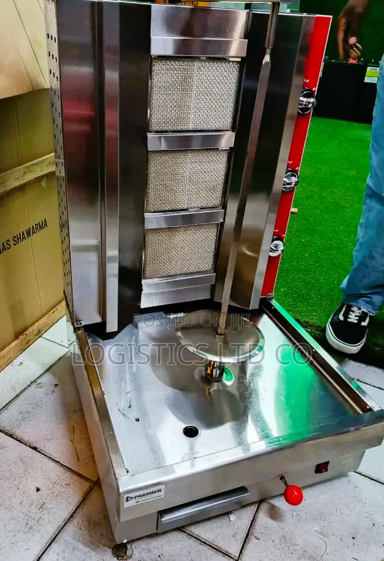 Premier Commercial Gas Shawarma 3 Burner