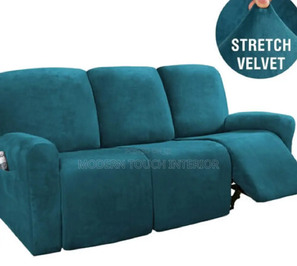 Blue Recliner Seat Cover