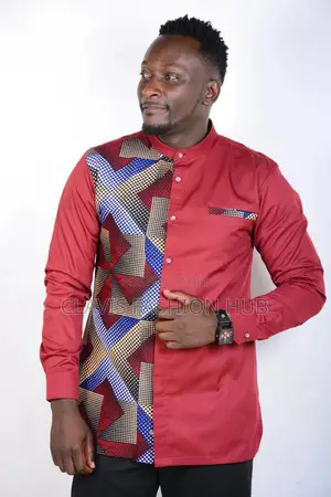 Maroon Shirt for the Executive Man