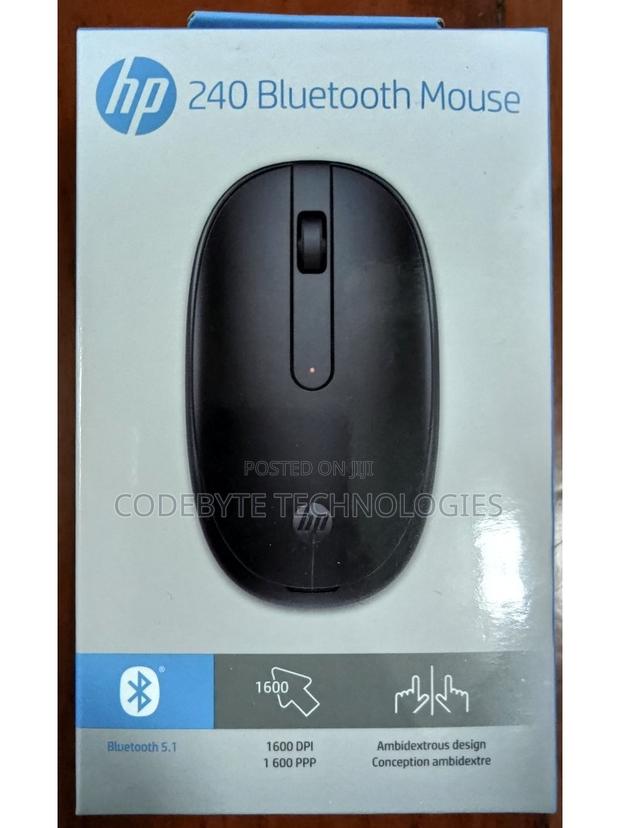 HP 240 Black Bluetooth Mouse - main view