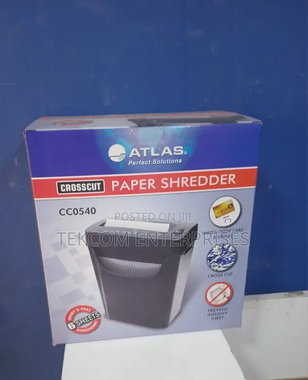 Paper Shredder CC0540 Cross Cut Atlas // Atlas CC0540
