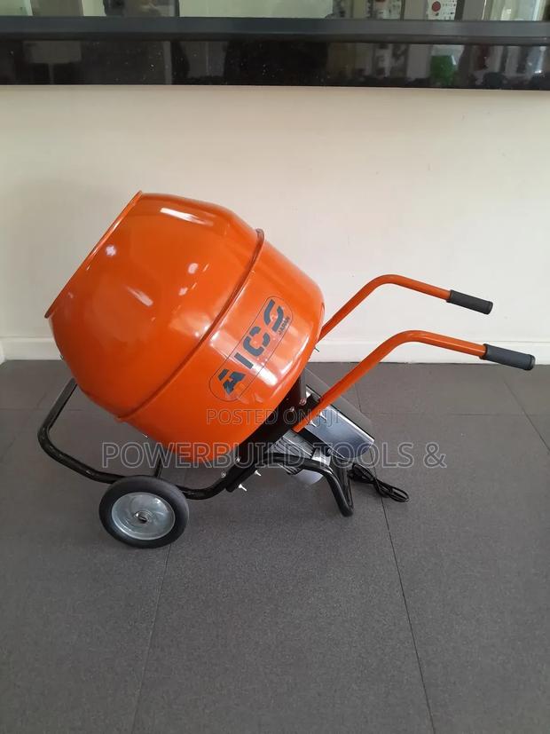 Aico 150L Concrete Mixer Electric Powered