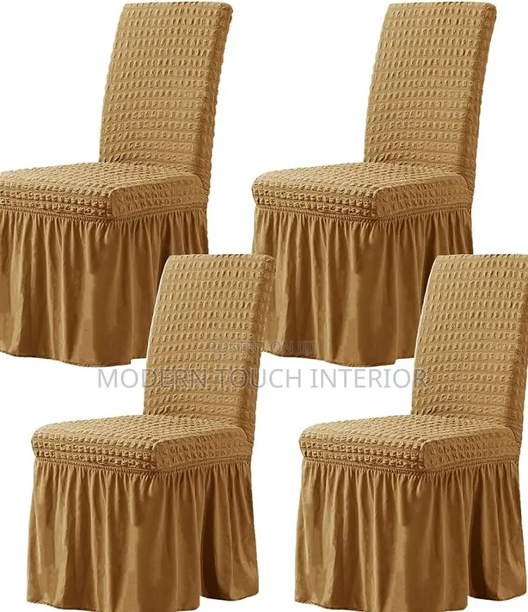 Brown Dinning Seat Covers