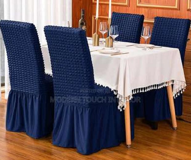 Blue Dinning Seat Covers ( 4 Pieces ) - main view