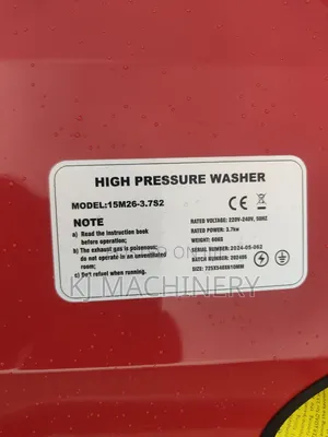 Pioneer High-Pressure Washer 3450psi.
