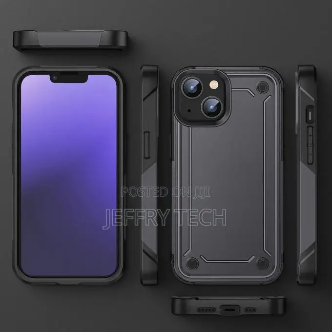 iPhone 14 Case Shock Proof Heavy Duty Armor Hard Back Cover
