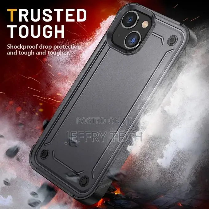 iPhone 14 Case Shock Proof Heavy Duty Armor Hard Back Cover