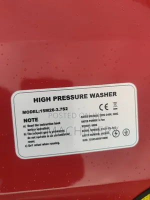 Pioneer Japan Single Phase Carwash Machine.
