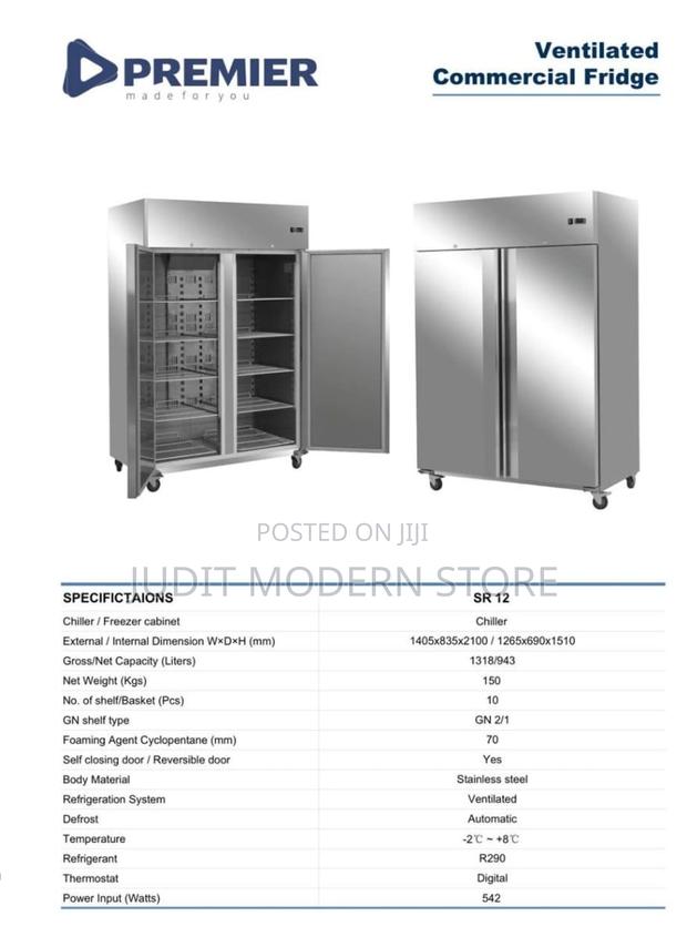 Ventilated Self Closing Door Fredge 1318ltrs