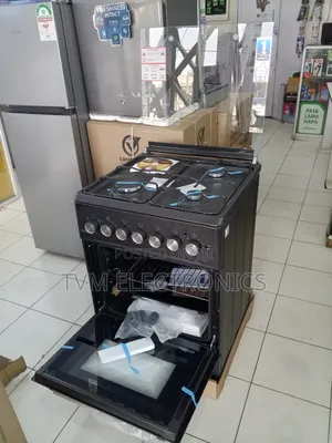 Mika 58cm×58cm 3 Gas Pool Jet Burners+1 Rapid Hotplate Black