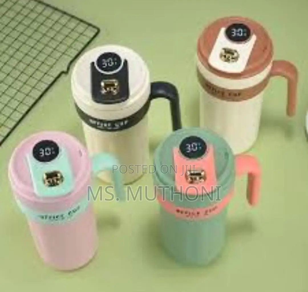 650ml Coffee Thermocup With Thermometer Indicator