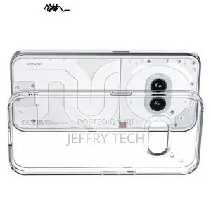 Nothing Phone 2A Back Transparent/Clear Cover Case