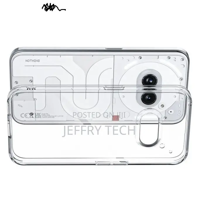Nothing Phone 2A Back Transparent/Clear Cover Case