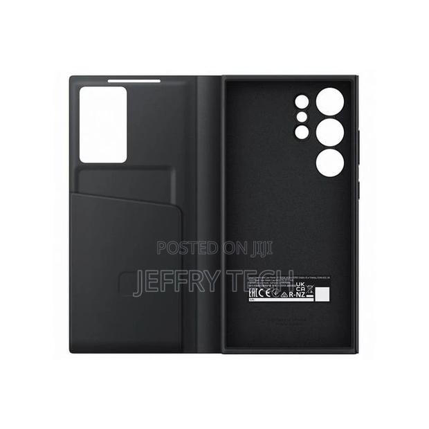 Samsung Galaxy S24 Ultra Official Smart View Black Wallet Ca - main view