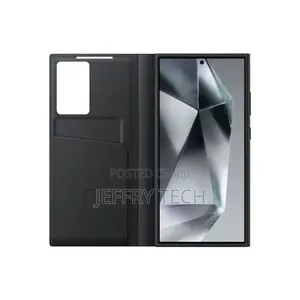 Samsung Galaxy S24 Ultra Official Smart View Black Wallet Ca