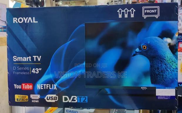 Royal 43" Smart Android With Bluetooth Frameless Tv - main view