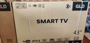 *Gld 43" Smart Android With Bluetooth Led Frameless Tv