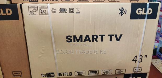 *Gld 43" Smart Android With Bluetooth Led Frameless Tv