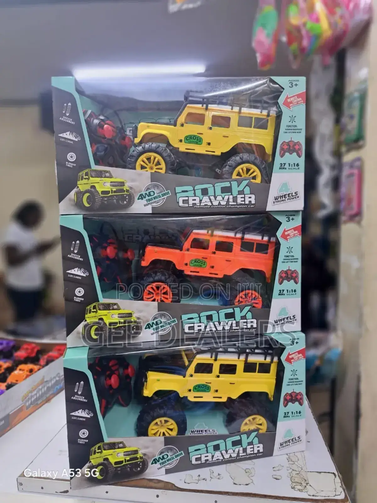 Rechargeable Remote Control Rock Crawler Toy Truck,Toy Truck