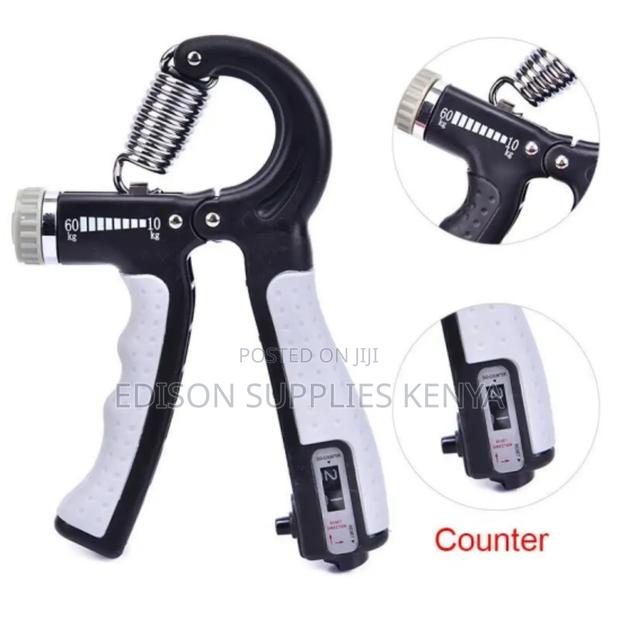 Adjustable Hand Grip With Counter, 60kg Hand Trainer - thumbnail 2